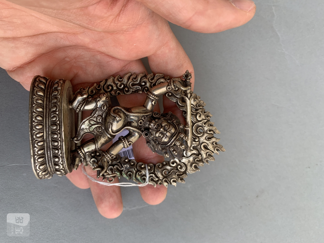 A SILVER FIGURE OF ACALA - 图6